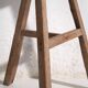Antique wabi sabi style stool (c.1900) #6