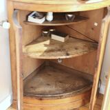 Corner unit in cherry wood