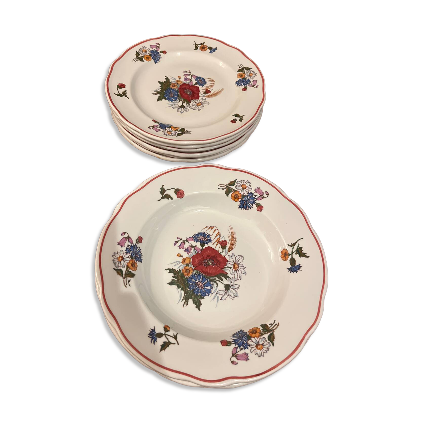 Sarreguemines dinnerware set