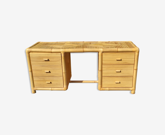 Bureau en bambou