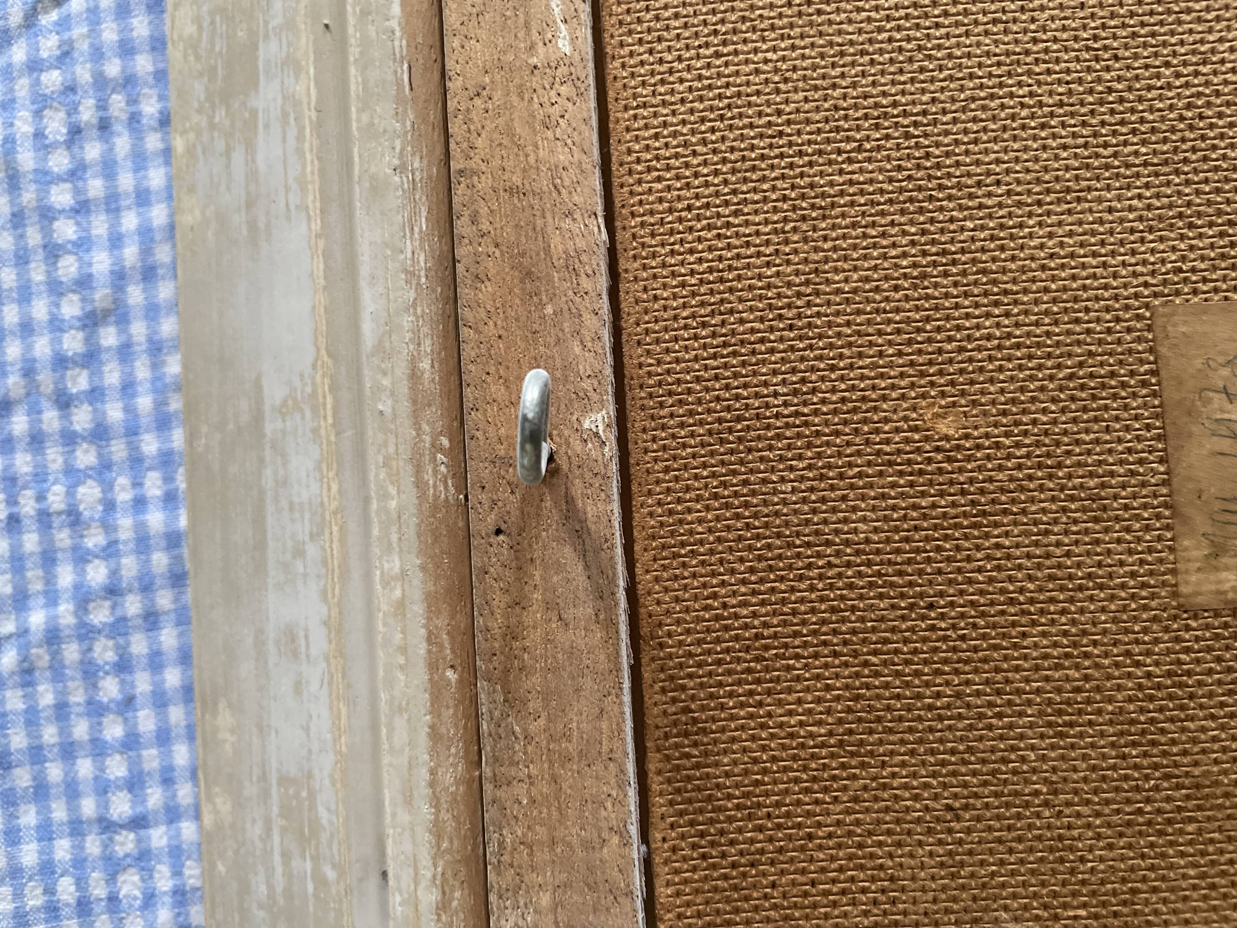 Old painting bouquet of anemones