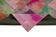 Handmade anatolian overdyed 198 cm x 302 cm multicolor patchwork carpet