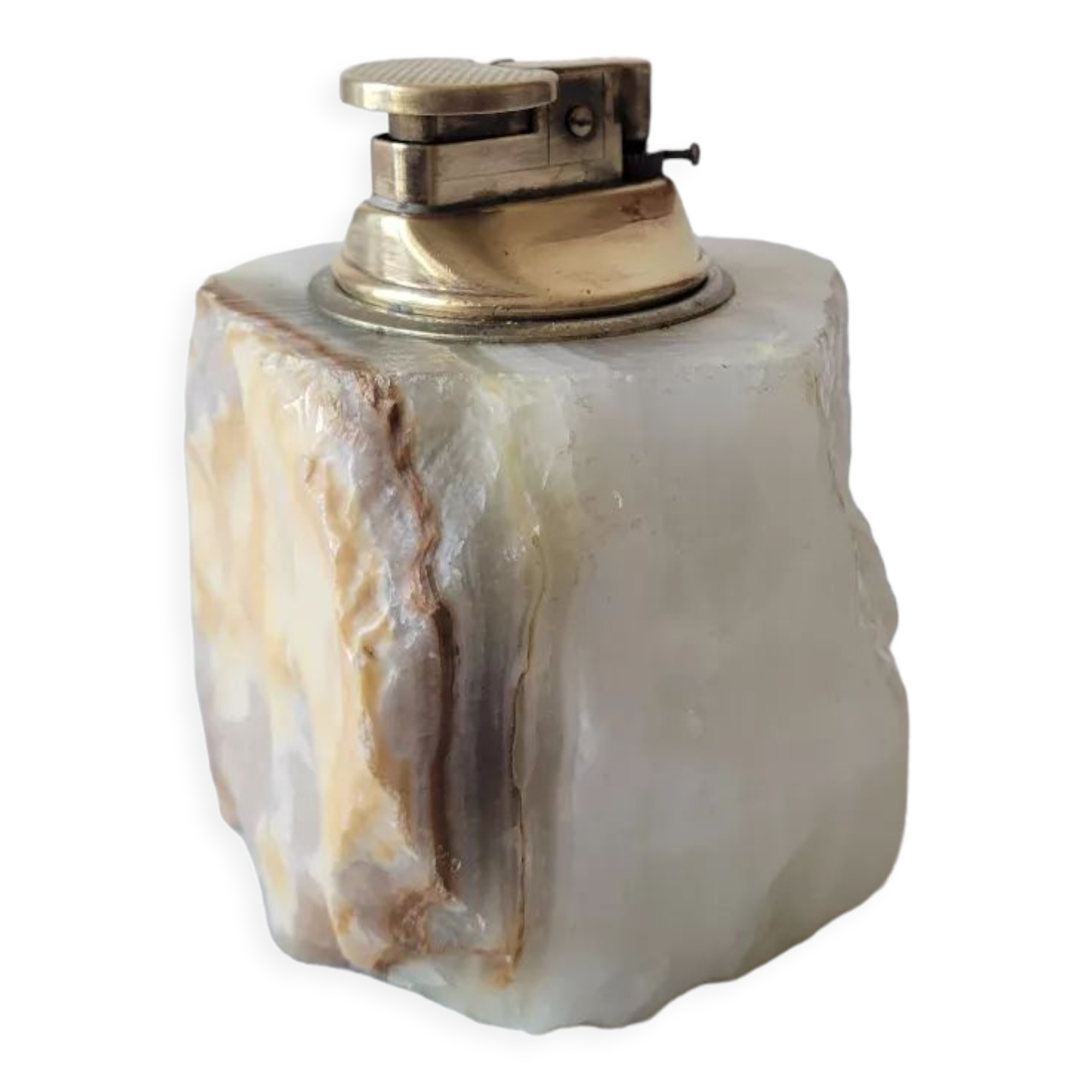 Alabaster table lighter