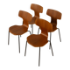 3103 hammer chairs, arne jacobsen, vintage