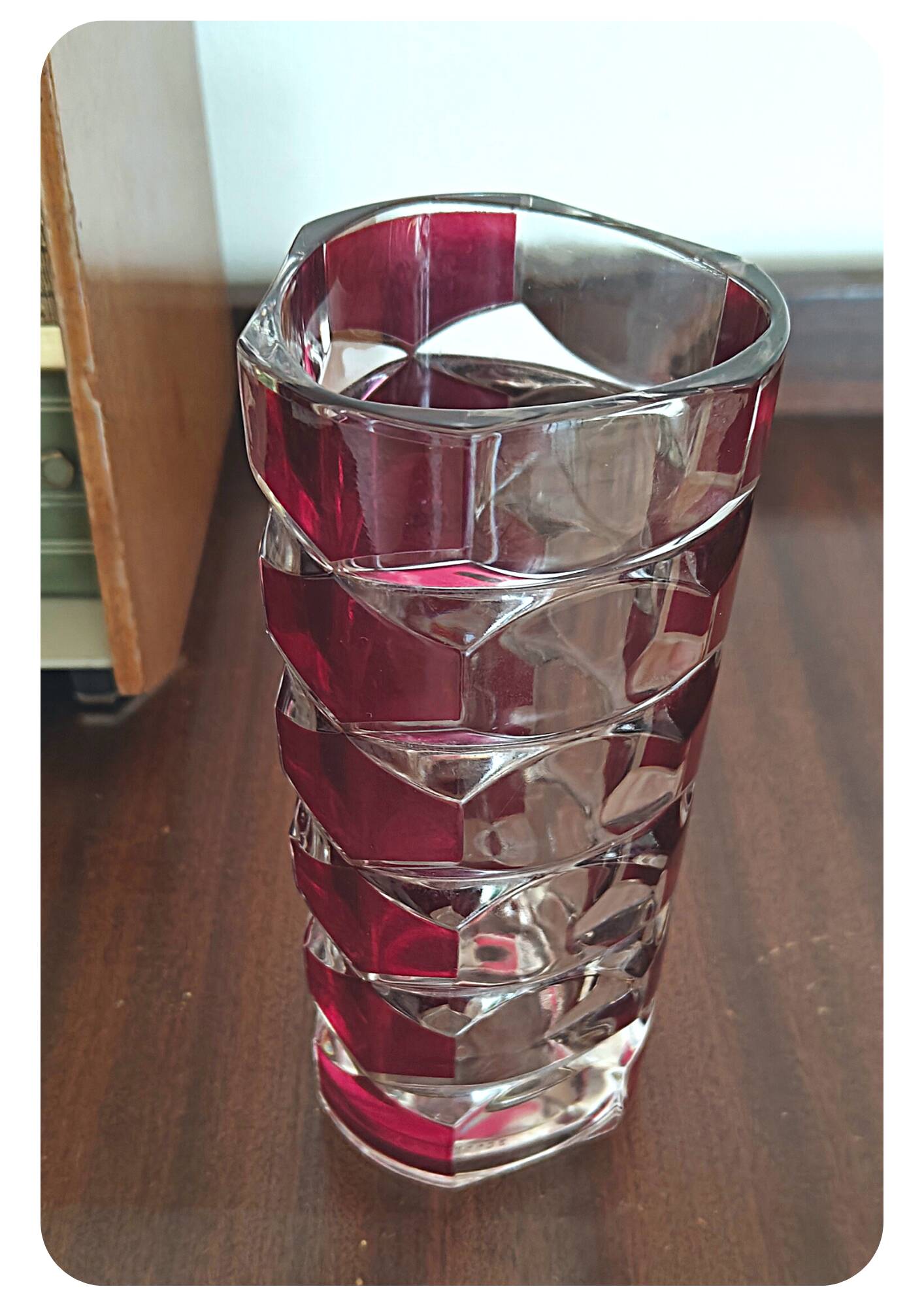 JG Durand Geometric Vase