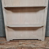 Pharmacy woodwork panel in lacquered wood circa 1900