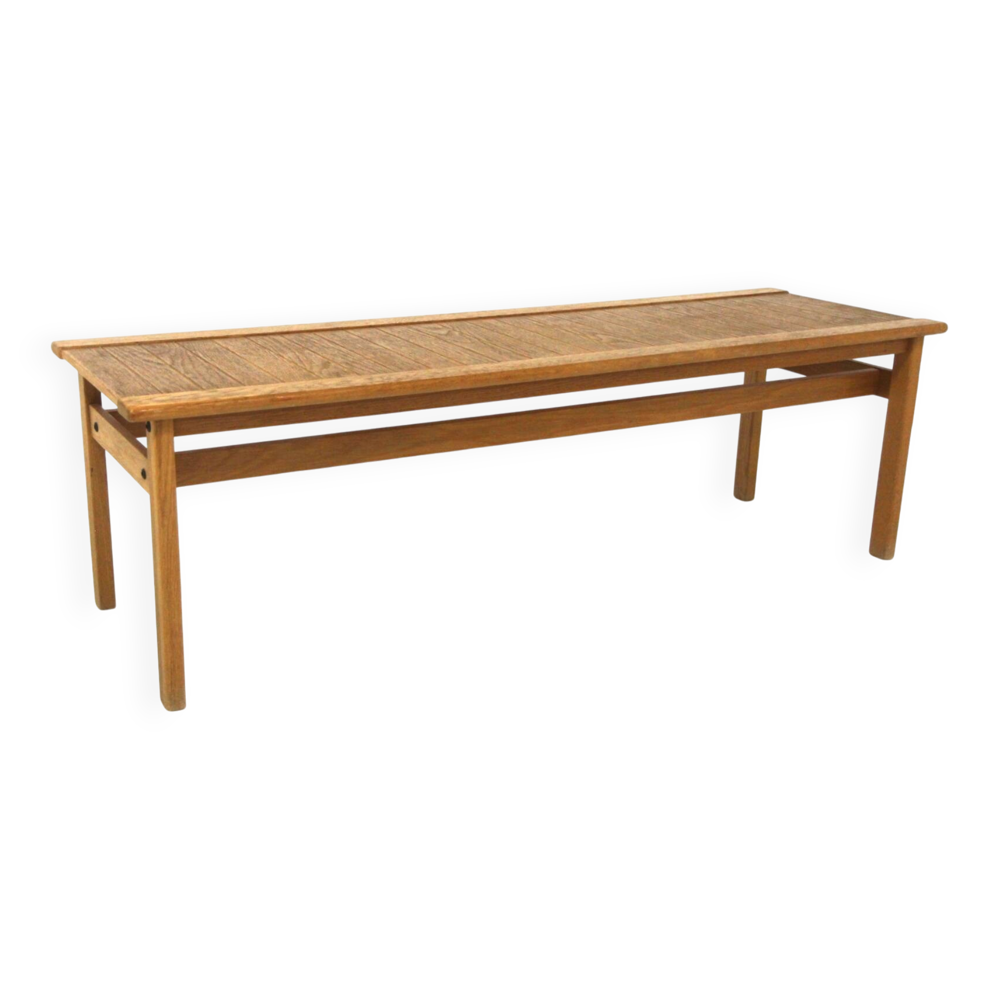 Banc scandinave en chêne, Suède, 1960