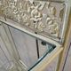 Glass and wrought iron shelf
