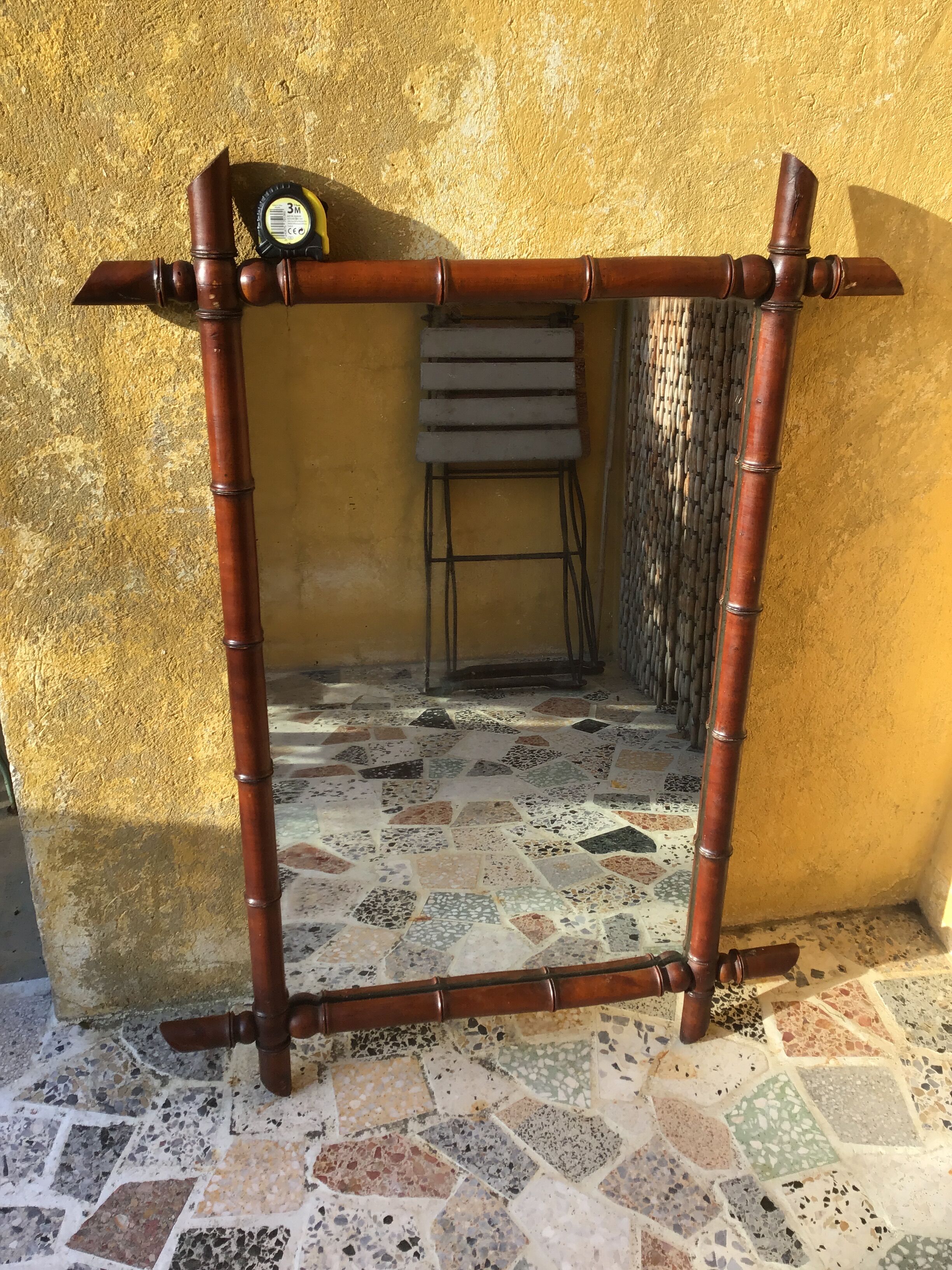 Miroir bambou