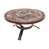 Round Raynaud coffee table