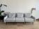 Light grey modular canapé Hübsch