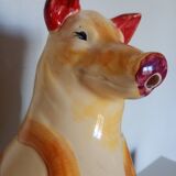 Saint-Clément Pig France - Zoomorphic Pitcher