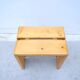 Stool by Charlotte Perriand for Les Arcs in pine, France 1960