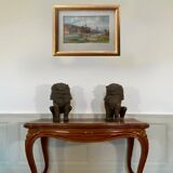 Pierre Girard, Paysage de campagne, watercolour, 1854