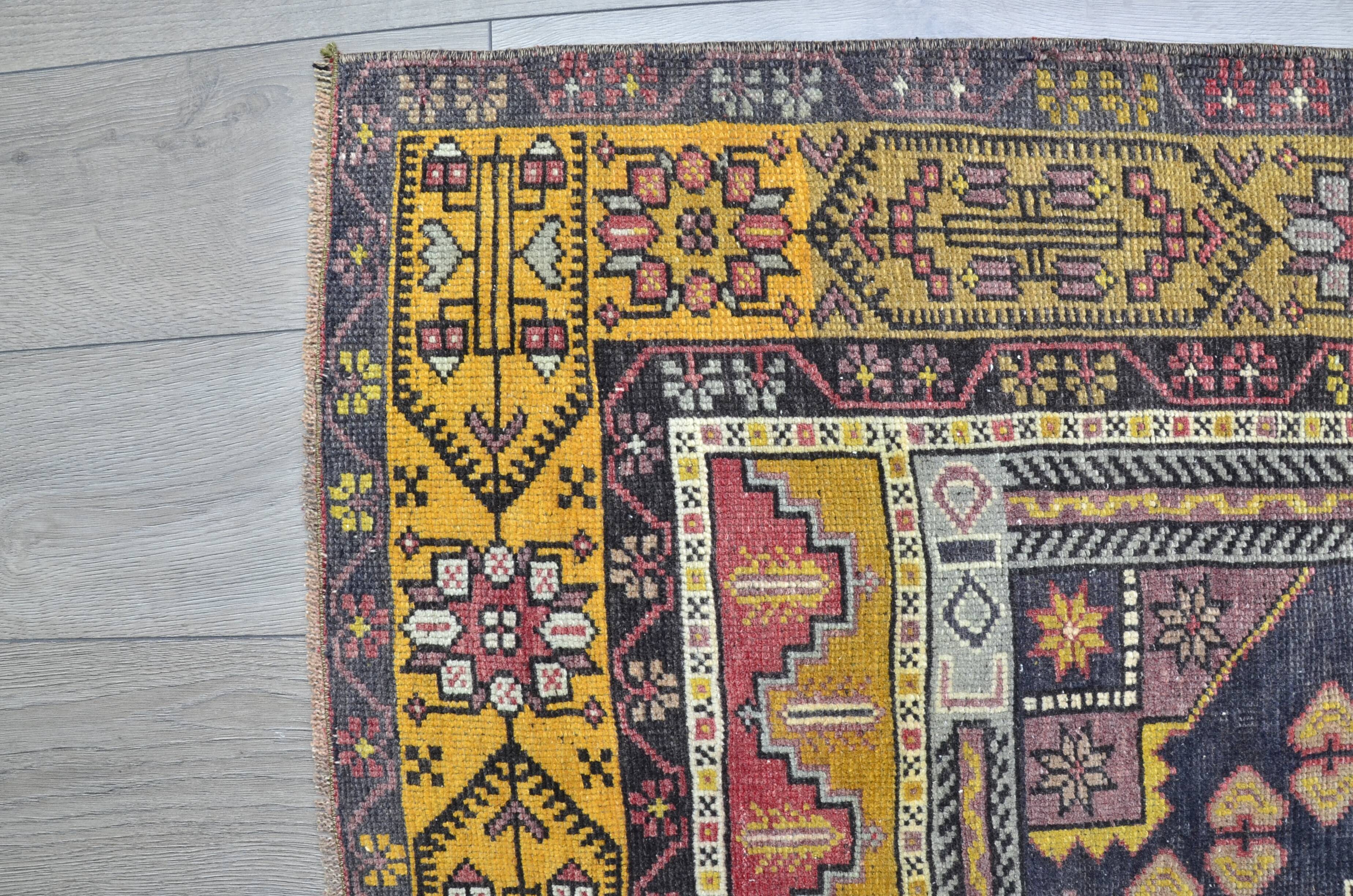 Tapis Oushak anatolien vintage sku 2519
