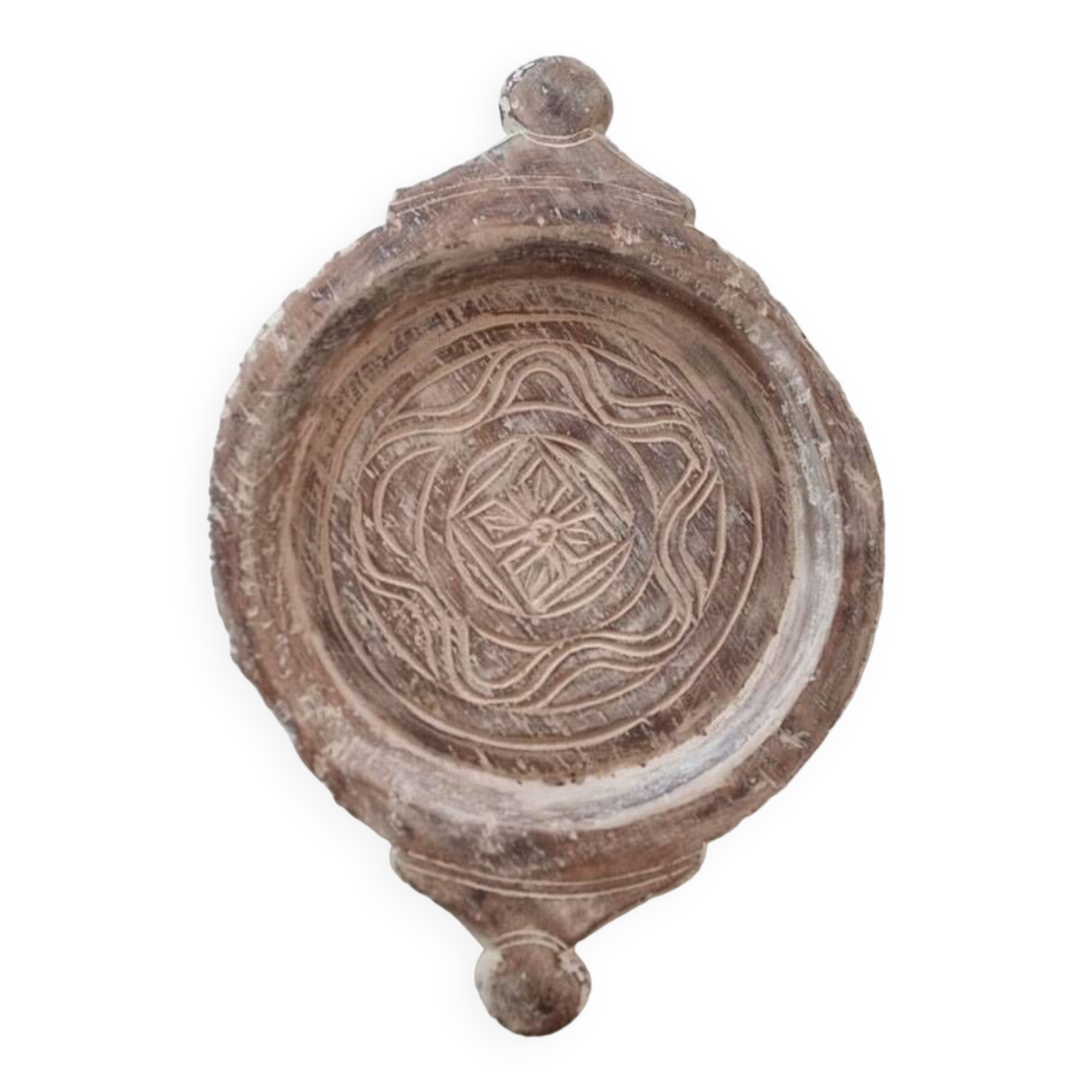 Old wooden Indian parat / tray.