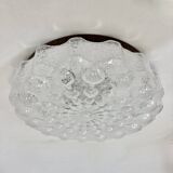 Mid-century design ceiling lamp flush mount , 1970s