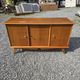 Vintage 3-door sideboard from the 60s in oak