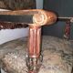 Paire de fauteuils de style Louis XIII