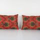 Set of 2 vintage Turkish cushion covers 43x61 cm