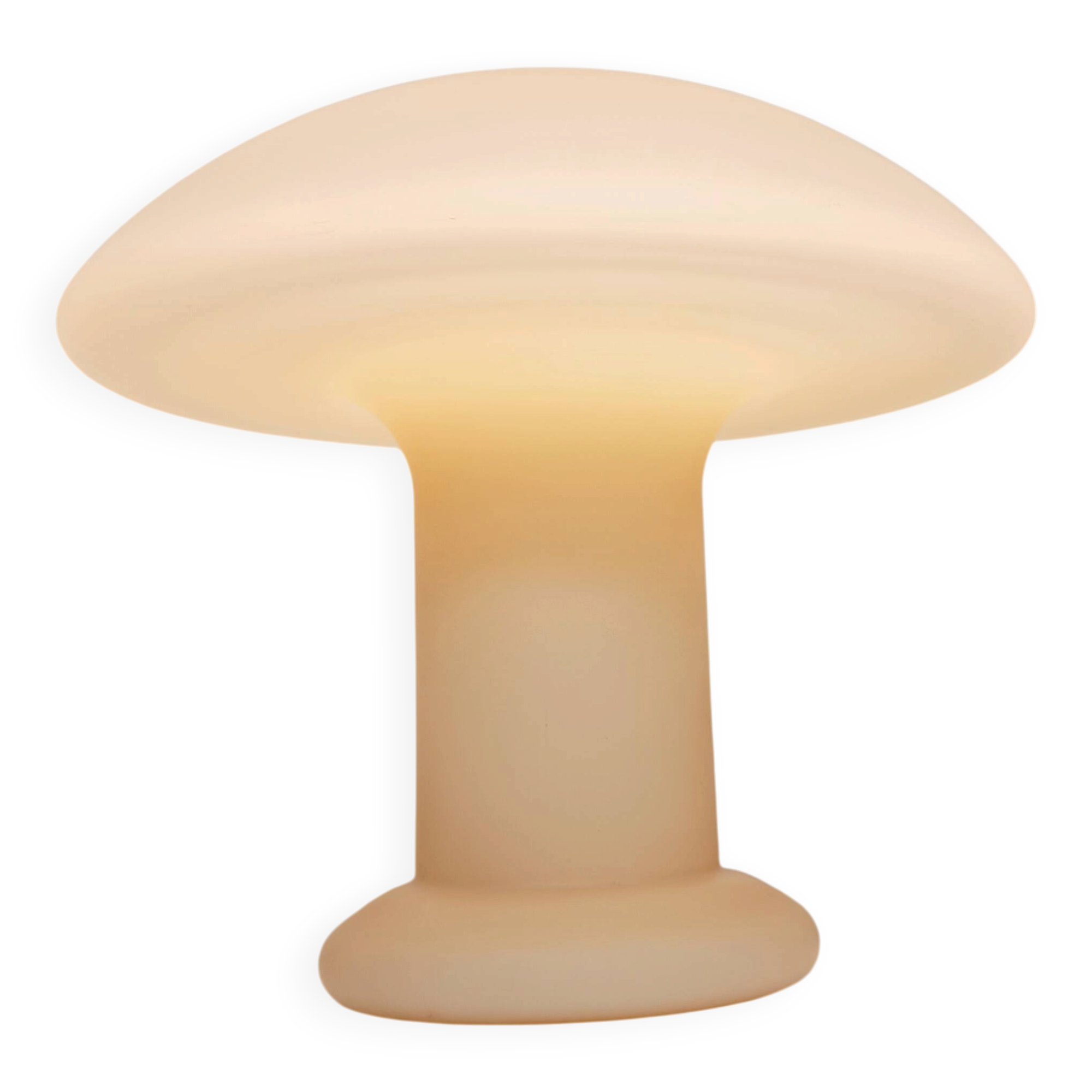 Lampe champignon par Hustadt Leuchten 1970s Grand modèle