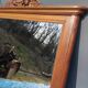 Old large vintage mirror
