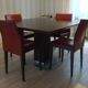 Petite Venise dining room, Griffon Paris - Square table and 4 chairs