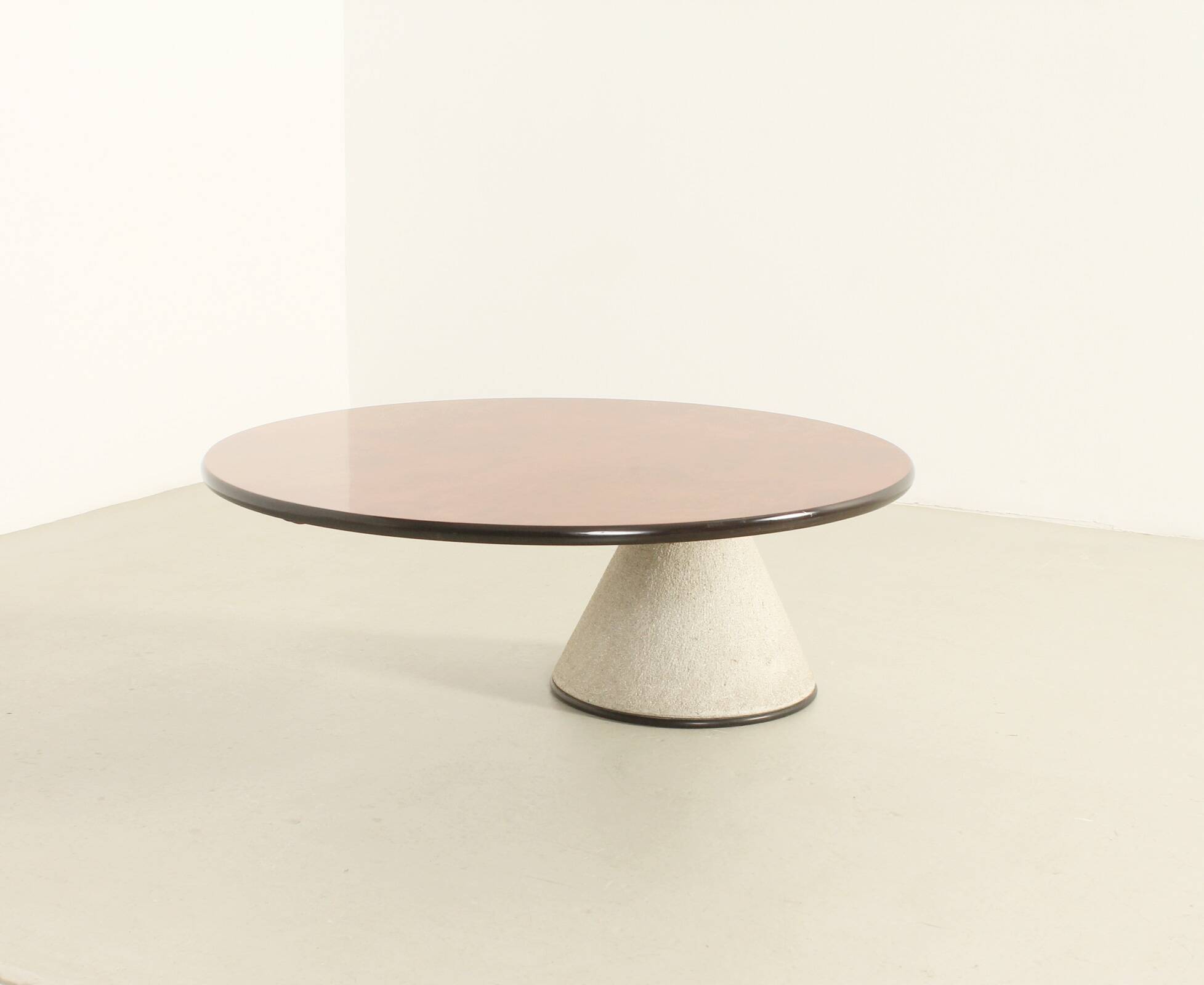 Orbita coffee table by Gemma Bernal and Ramón Isern, Spain, 1986