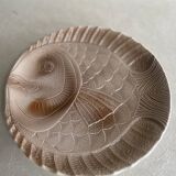 Set of 6 ceramic fish plates – Sarreguemines