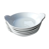 Set of round eared dishes