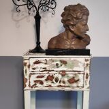 Bust of Mermoz in plaster by Giuseppe Carli (1915-1987)