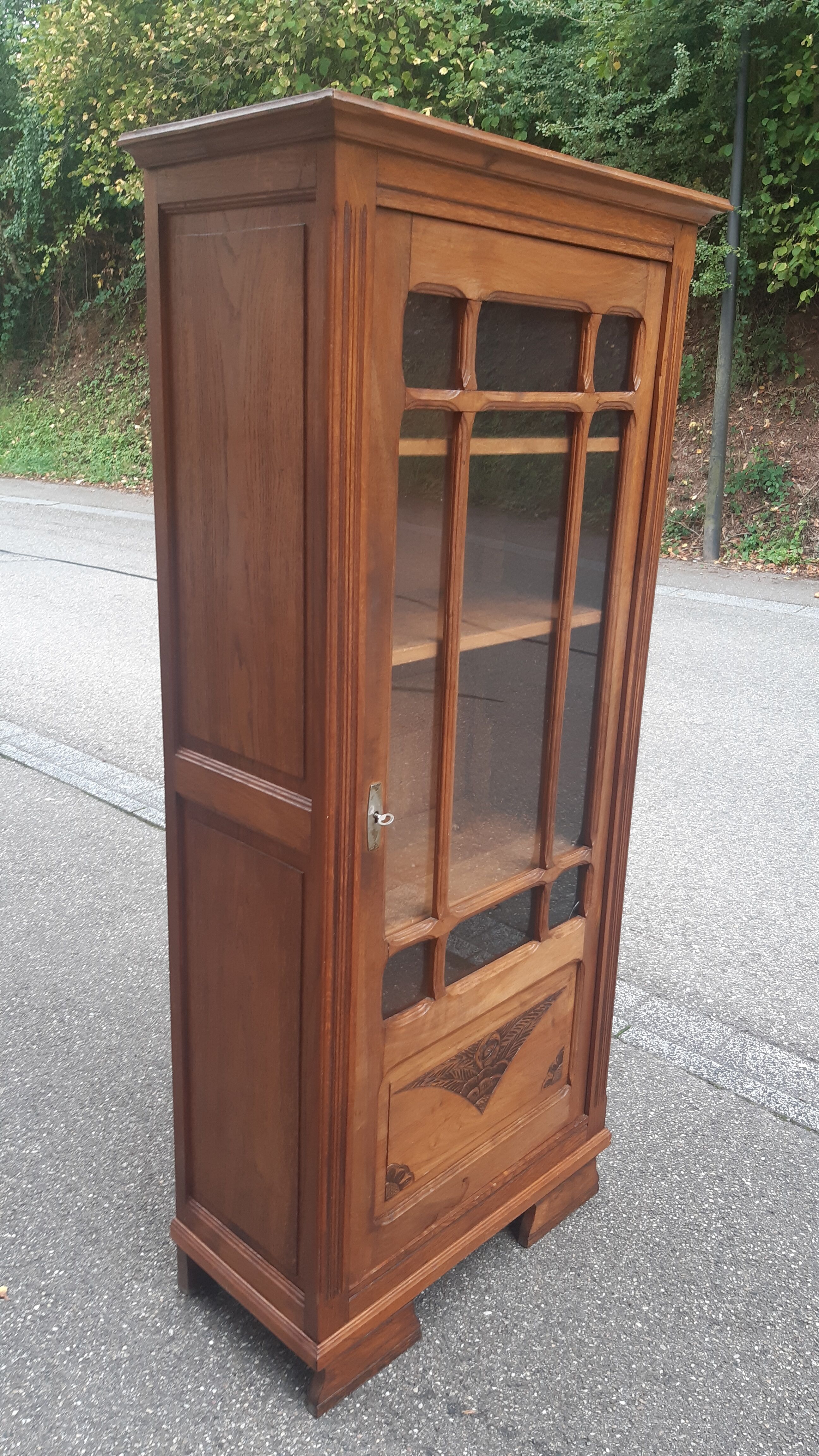Art Deco glazed cabinet