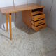 Vintage desk shape bean feet compass year 60