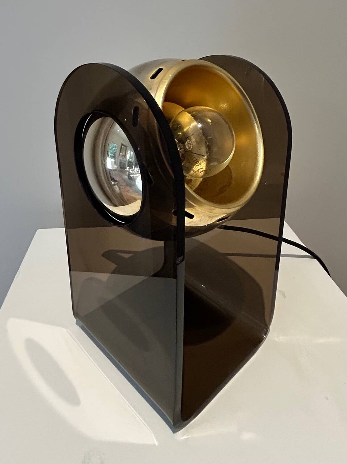 Gino sarfatti sixties vintage model 540 table lamp. model 540, designe