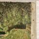 Landscape in oil on canvas signed