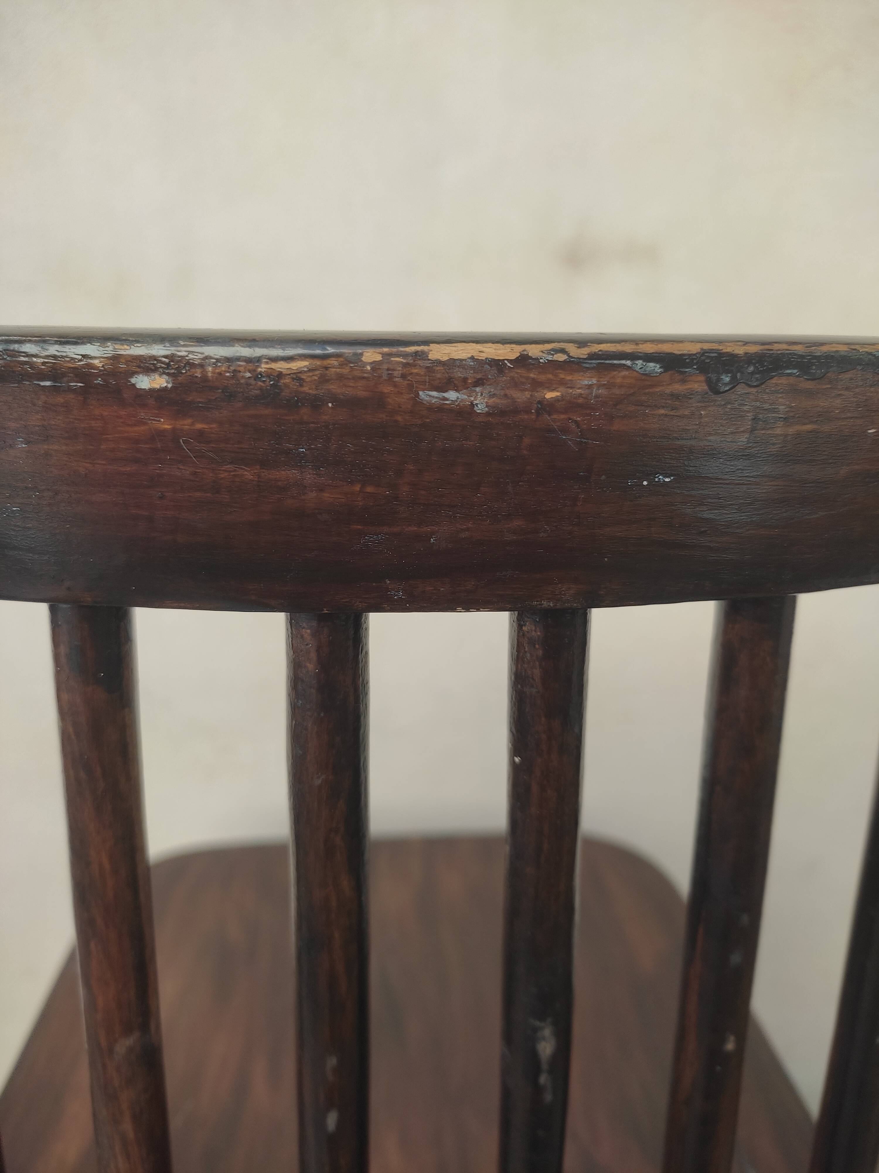 Scandinavian wooden chair