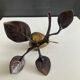 Bronze Art Nouveau catchall tray