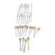 Set of 16 tapas forks and 14 scoops of sorbet