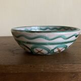 Robert Picault 1960 Vallauris salad bowl signed in full