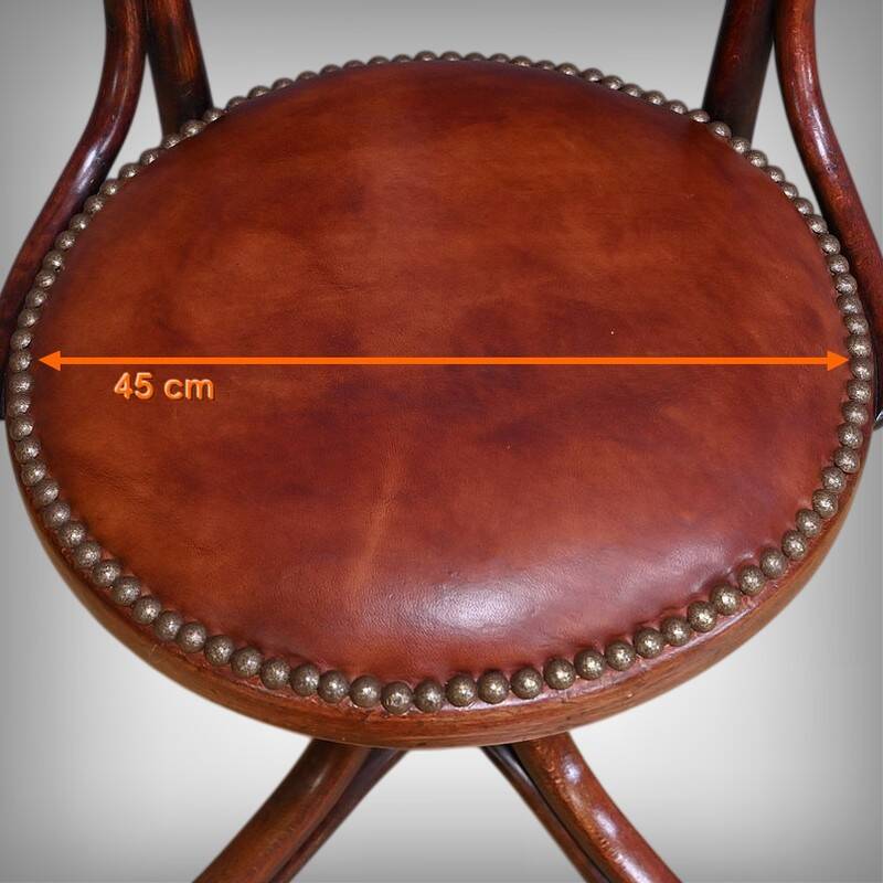 Stained Beech Office Chair  – 1930