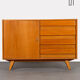Vintage oak storage by Jiri Jiroutek, model U-458, 1960