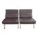 2 ligne roset flexus armchairs – full-grain leather