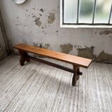 Pair of walnut benches 1900