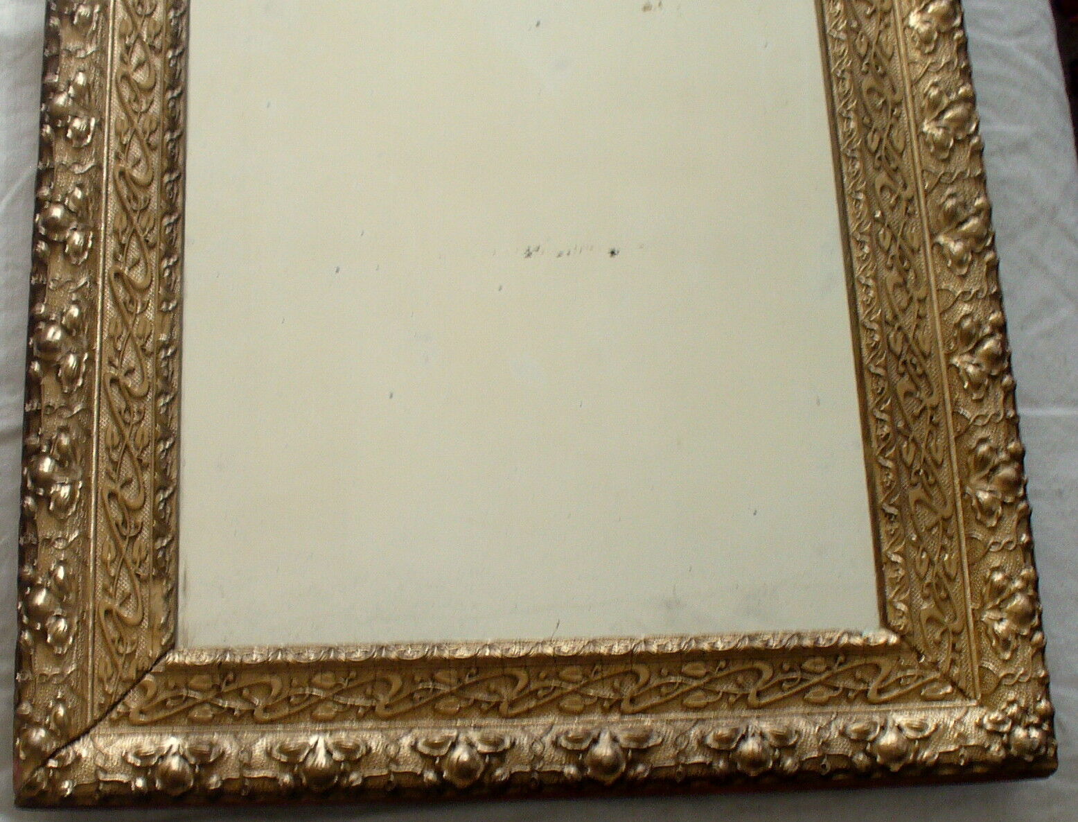 Mirror in mercury and its frame