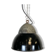 Vintage Black Enameled Hanging Lamp, 1930s