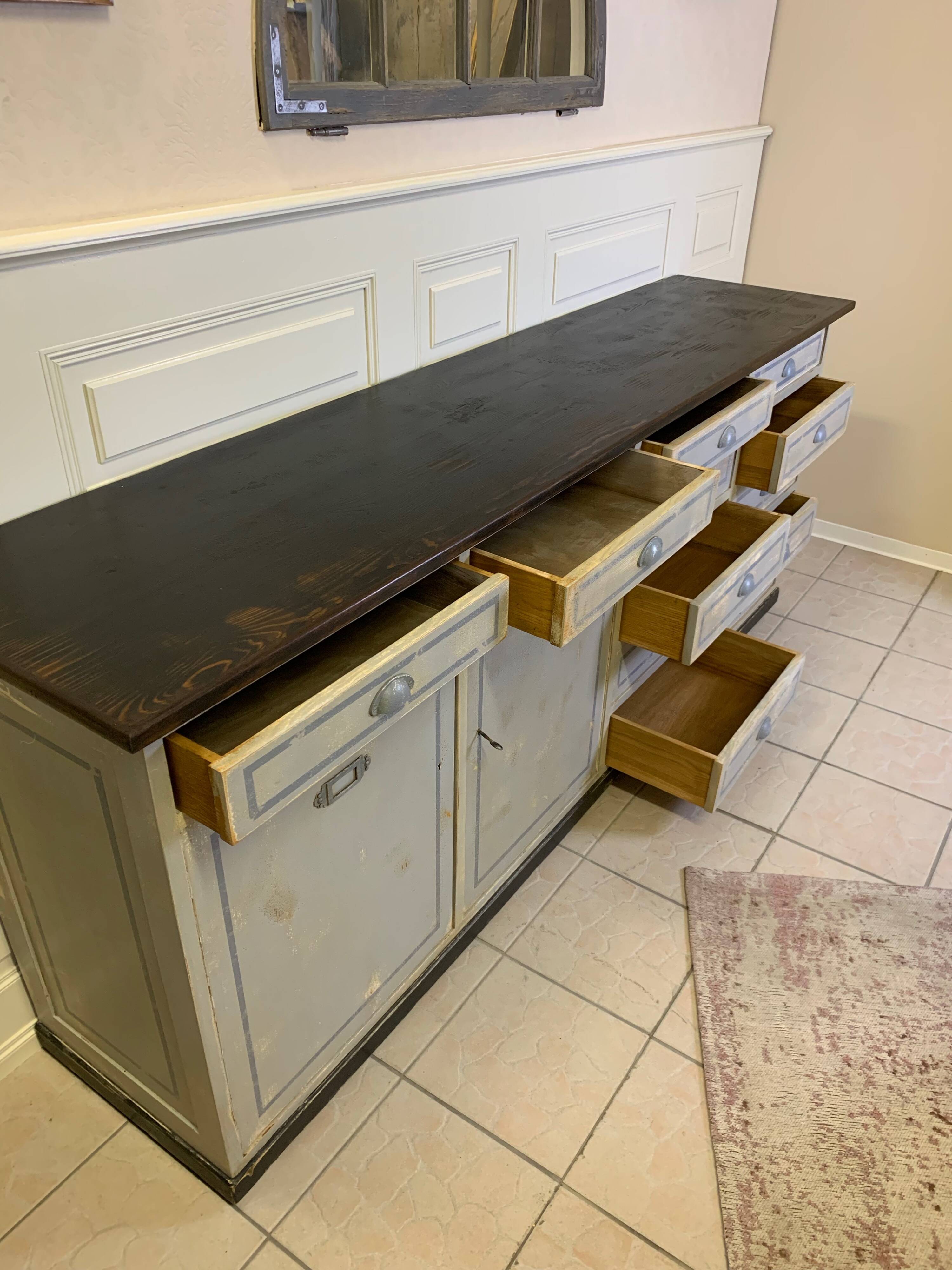 Old haberdashery furniture