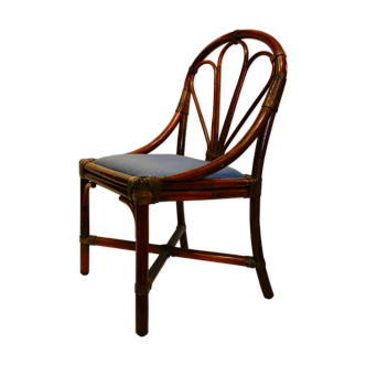 Rattan chair, Maugrion, 20th century