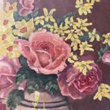 Oil painting flowers 1900
