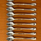 Christofle cluny 12 spoons 19.5 cm cocktail mazagran jam soda new condition