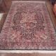 Handmade silk cashmere rug 282×186cm